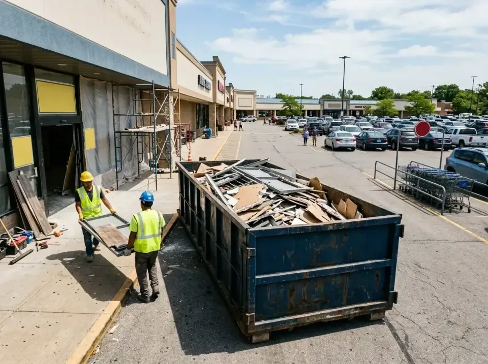retail-store-renovation-debris-003 — frequently asked questions, Roll-off Dumpster Rentals in Jasper, TN